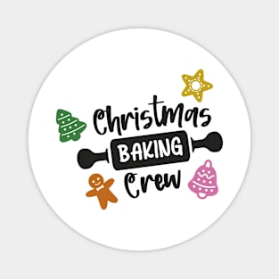 Christmas Baking Crew, Cookie Baking Crew Magnet